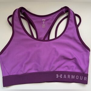Under Armour purple medium sports bra